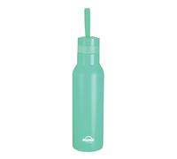 Orsina Turquoise 450ml Sports Bottle, Non-Corrosive Drink Bottle, Water Bottle with Hanging Loop, Ideal For Daily Use in Green Orsina Green