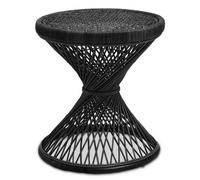 Mataram Twisted Side Table Premier Housewares Black One Size