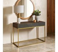 Orsina Understated Luxurious Console Table, Modern Design Sofa Table, Functional Hallway Table For Livingroom in Brown Orsina Brown