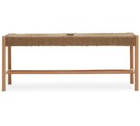 Orsina Unique Design Natural Wood Bench, Eco-Friendly Dining Bench For Dining Table, Versatile Design Modern Bench