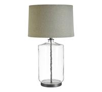 Orsina Unita Table Lamp With Grey And Black Shade