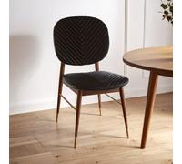 Orsina Upholstered Dining Chair, Durable Dining Chair For Breakfast, Practical Leather Chair For Dining Room