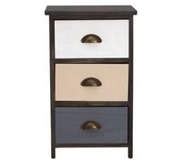 Orsina Urban Loft 3 Drawers Chest, Delivered Fully Assmbled