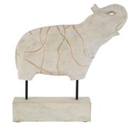 Orsina Vena Elephant Sculpture in Gold Orsina Gold