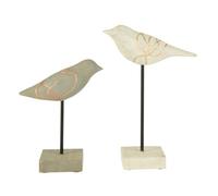 Orsina Vena Set Of Two Bird Sculptures