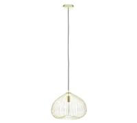 Orsina Versatile 1 Bulb Gold Finish Pendant Light, Effortlessly Maintained Down Light Wall, Sturdy Ceiling Light Orsina Gold