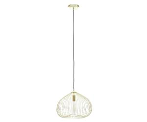 Orsina Versatile 1 Bulb Gold Finish Pendant Light, Effortlessly Maintained Down Light Wall, Sturdy Ceiling Light Orsina Gold