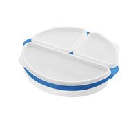 Orsina Versatile 3Pc Microwave Container Set, Convenient Container Set For Kitchen, Durable Three Piece Set in White Orsina White