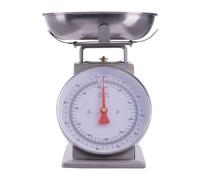 Orsina Versatile 5Kg Grey Retro Kitchen Scale, Premium Constructed Kitchen Scale, Iron Constructed Baking Scale