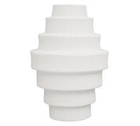 Orsina Versatile And Stylish White Large Vase, Lightweight Flower Ceramic Vase, Modern Design Vase For Flowers