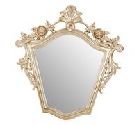 Orsina Versatile Champagne Finish Tapered Wall Mirror, Elegant Hallway Mirror For Bedroom, Functional Lounge Mirror