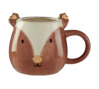 Orsina Versatile Design Rudy Reindeer Mug, Elegant Milk Mug For Bedroom, Dishwasher Safe Coffee Mug For Livingroom in Brown Orsina Brown