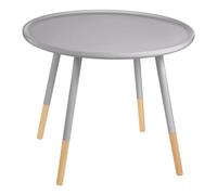 Premier Housewares Viborg Grey Round Side Table