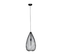 Orsina Versatile Iron Pendant Light, Effortlessly Maintained Down Light Wall, Contemporary Ceiling Light in Black Orsina Black