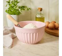 Versatile Large Mixing Bowl, Durable Mixing Bowl, Spacious Lightweight Rounded Serving Salad Bowl Interiors by Premier Pink One Size
