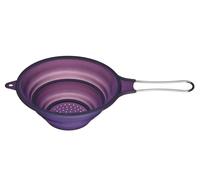 Orsina Versatile Red Silicone Zing Strainer, Collapsible Strainer With Handle, Versatile Silicone Strainer in Purple Orsina Purple