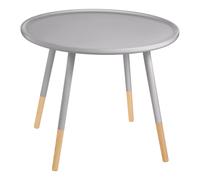 Premier Housewares Viborg Grey Round Side Table