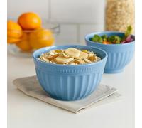 Orsina Versatile Small Blue Mixing Bowl, Durable Mixing Bowl, Spacious Lightweight Rounded Serving Salad Bowl