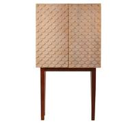 Orsina Versatile Storage Cabinet, Sustainable Design Storage Cabinet, Eco Friendly Wooden Bedisde Cabinet