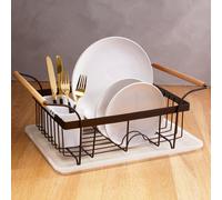 Orsina Vertex Bronze Powder Coated Dish Drainer in Brown Orsina Brown