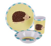 Orsina Vibrant Kids Harry Hedgehog Dinner Set, Durable Children Dining Set, Compact Harry Hedgehog Dining Set