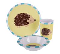Orsina Vibrant Kids Harry Hedgehog Dinner Set, Durable Children Dining Set, Compact Harry Hedgehog Dining Set Orsina Multicolor