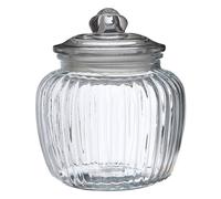 Orsina Vintage Design Glass Storage Jar - 1320ml in Clear Orsina Clear