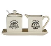 Premier Housewares Vintage Home Sugar and Milk