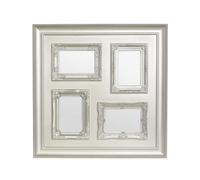 Premier Housewares Vintage Multi-Photo Frame for 4 Photos, Gold