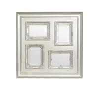 Premier Housewares Vintage Multi-Photo Frame for 4 Photos, Gold