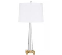 Interiors by Premier Hania Table Lamp Premier Housewares Gold One Size