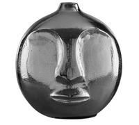 Orsina Viso Small Silver Finish Round Vase
