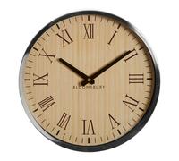 Orsina Vitus Natural & Silver Wall Clock Orsina Silver