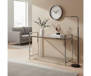 Orsina Vogue Console Table In Metal And Glass