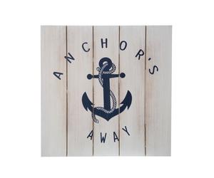 Orsina Wall Art, Nautical-Themed Canvas Featuring Sailor Illustration, Muted Tones & Maritime Style For Coastal in White Orsina White