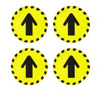 Orsina Warning Floor Sticker Arrow Set Of 4