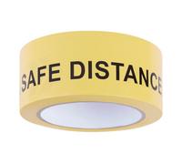 Orsina Warning Tape Keep Safe Distance High-Visibility Adhesive Tape For Social Distancing And Safety Measures