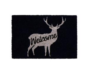 Orsina Welcome Deer Patterned Doormat