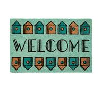 Orsina Welcome Home Light Green Doormat | Size: 100 cm diameter Orsina Green 100 cm diameter