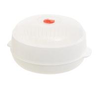 Interiors By PH Microwave Steamer - White And Clear, White