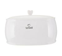 Premier Housewares Charm Bread Crock, White