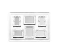 Premier Housewares White Contemporary 6 Photo Frame