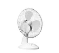 2 Speeds Oscillation White Desk Fan Premier Housewares White One Size