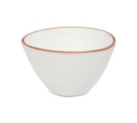 Orsina White Glazed Terracotta Calisto Cereal Bowl