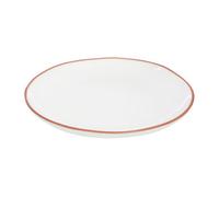 Orsina White Glazed Terracotta Calisto Dinner Plate