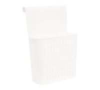 Orsina White Hangable Organizer Basket,ventilated Plastic Organizer,functional Hanging Holder,plastic Storage Caddy