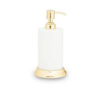Orsina Mako White Marble Lotion Dispenser Orsina White