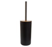 Orsina White Toilet Brush Holder, Bathroom Cleaning Set With Bristles & Natural Grip, Brush Holder in Black Orsina Black
