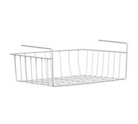 Under Shelf Storage Basket, White