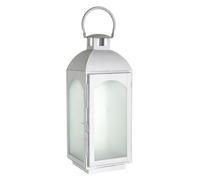 Orsina White Wash Small Mild Steel Lantern